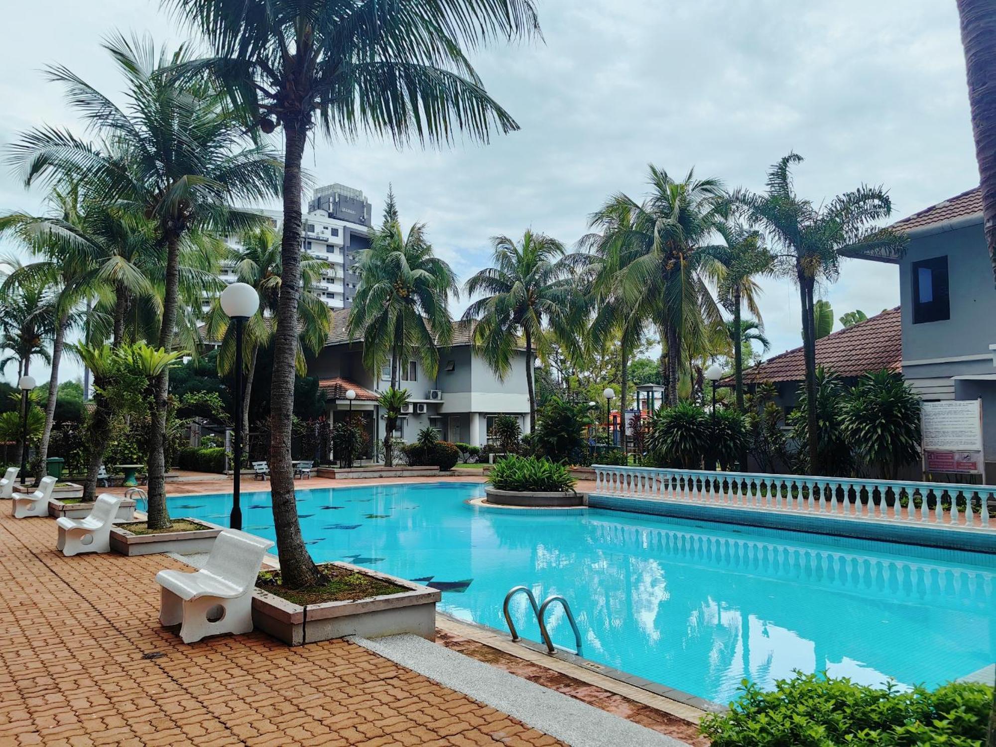 Melaka Gx Homestay Resort Pool View P0804 With Netflix, Tvbox And Games Luaran gambar